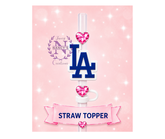 LA Straw Topper