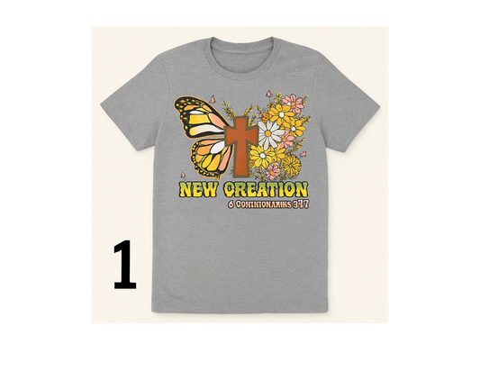 #1- New Creation Faith-forward and radiant—transformation through 2 Corinthians 5:17.