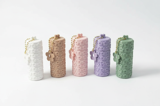 Flower Lip Balm Holder Mockup