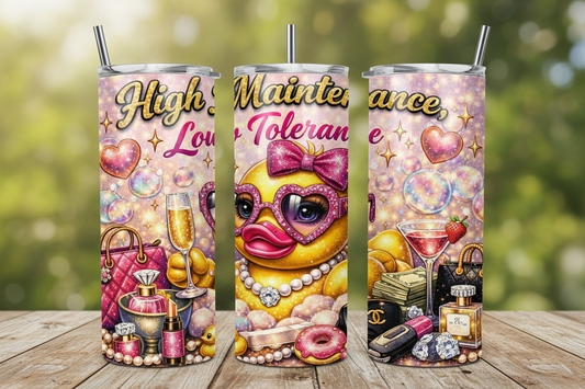 High Maintenance Low Tolerance Trio Mockup