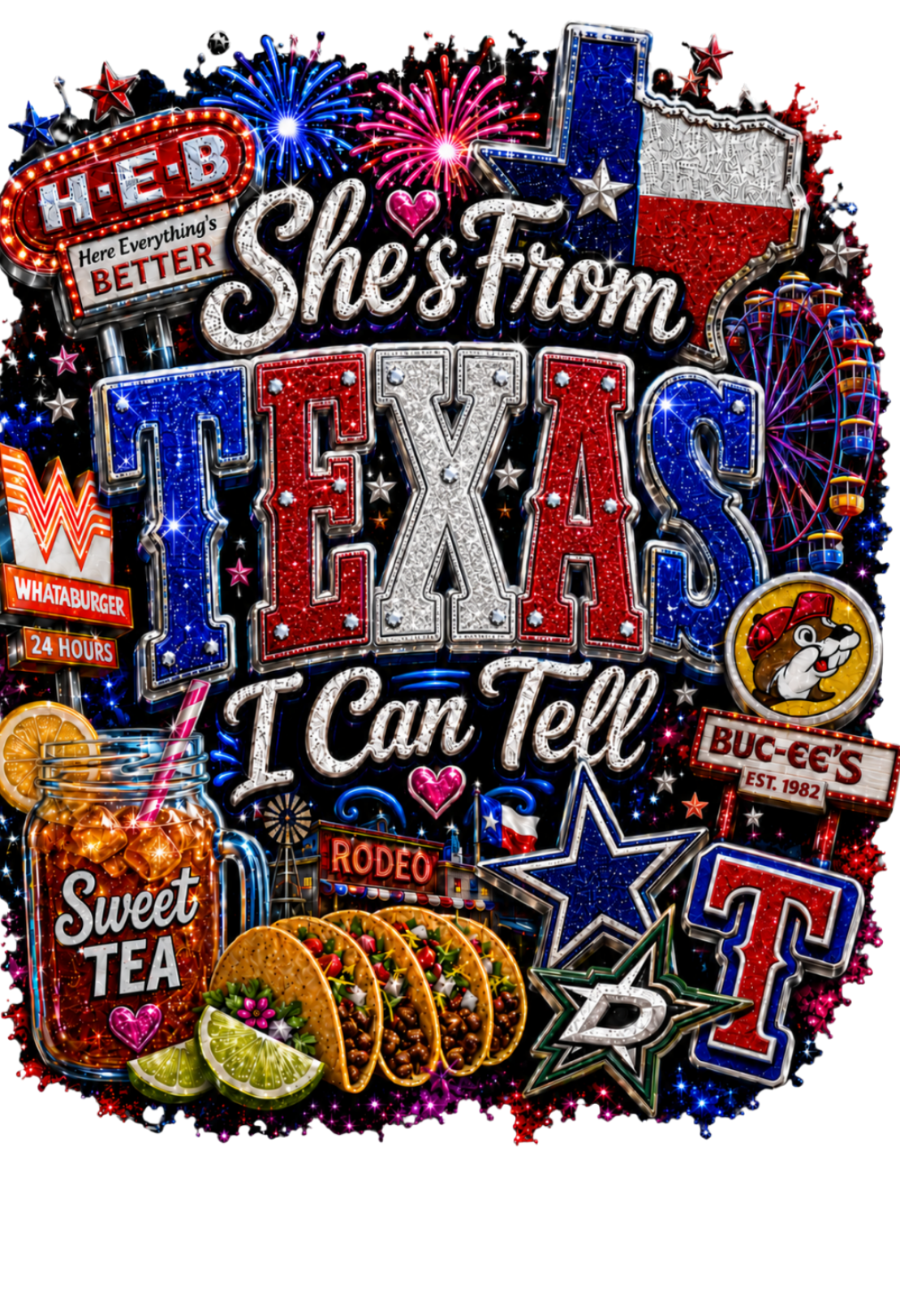 She's From Texas, I Can Tell T-Shirt