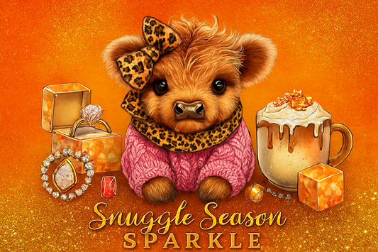 Snuggle Season Sparkle | 20 oz Sublimation Tumbler