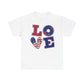 Unisex Heavy Cotton Tee - LOVE