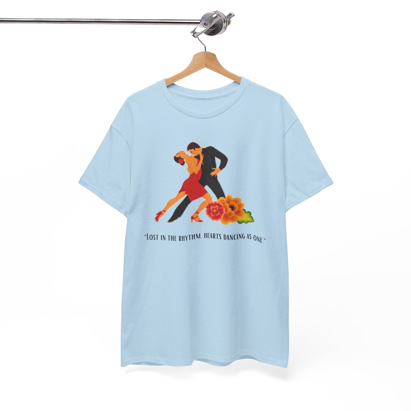 Unisex Heavy Cotton Tee - SALSA DANCING