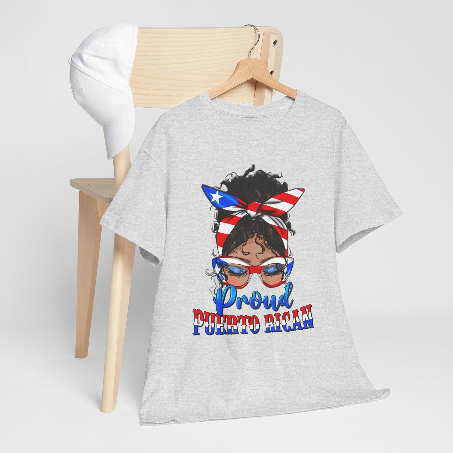 Unisex Heavy Cotton Tee - Proud Puerto Rican