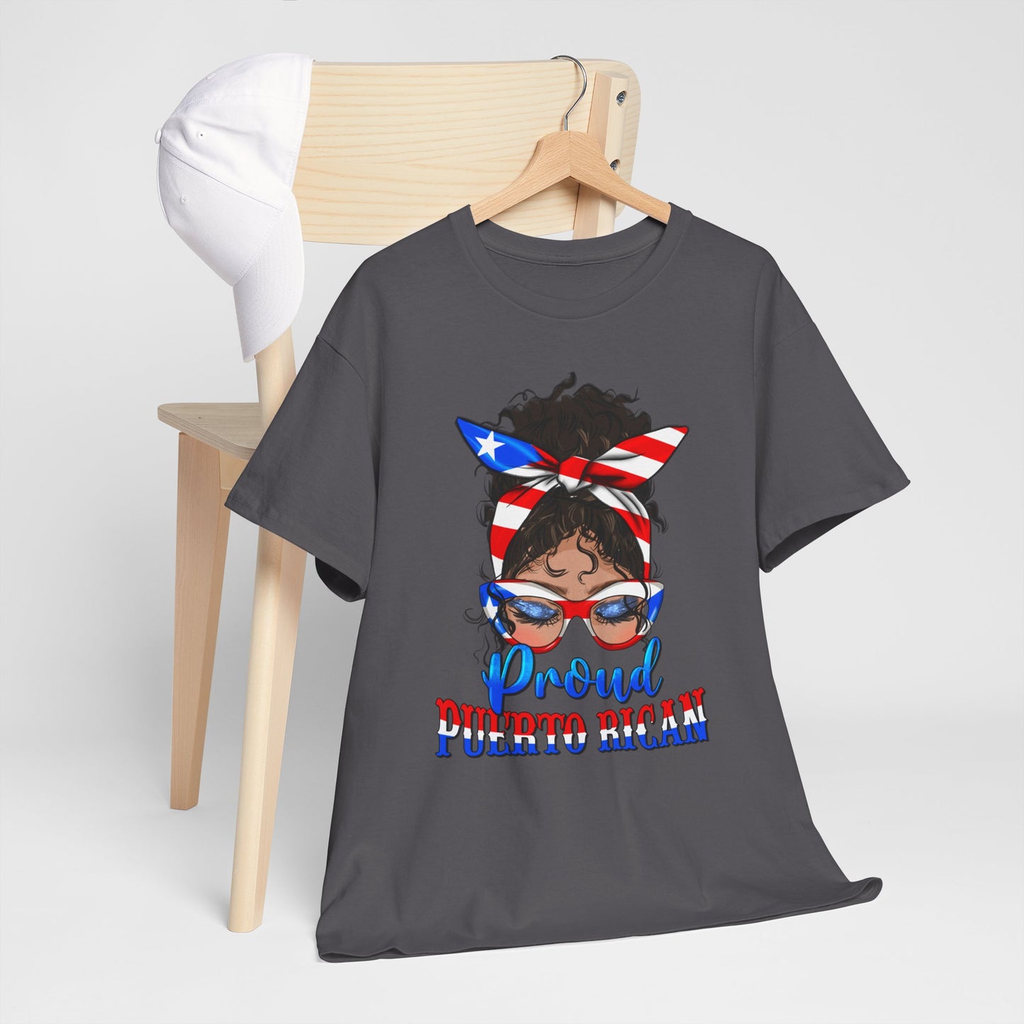 Unisex Heavy Cotton Tee - Proud Puerto Rican