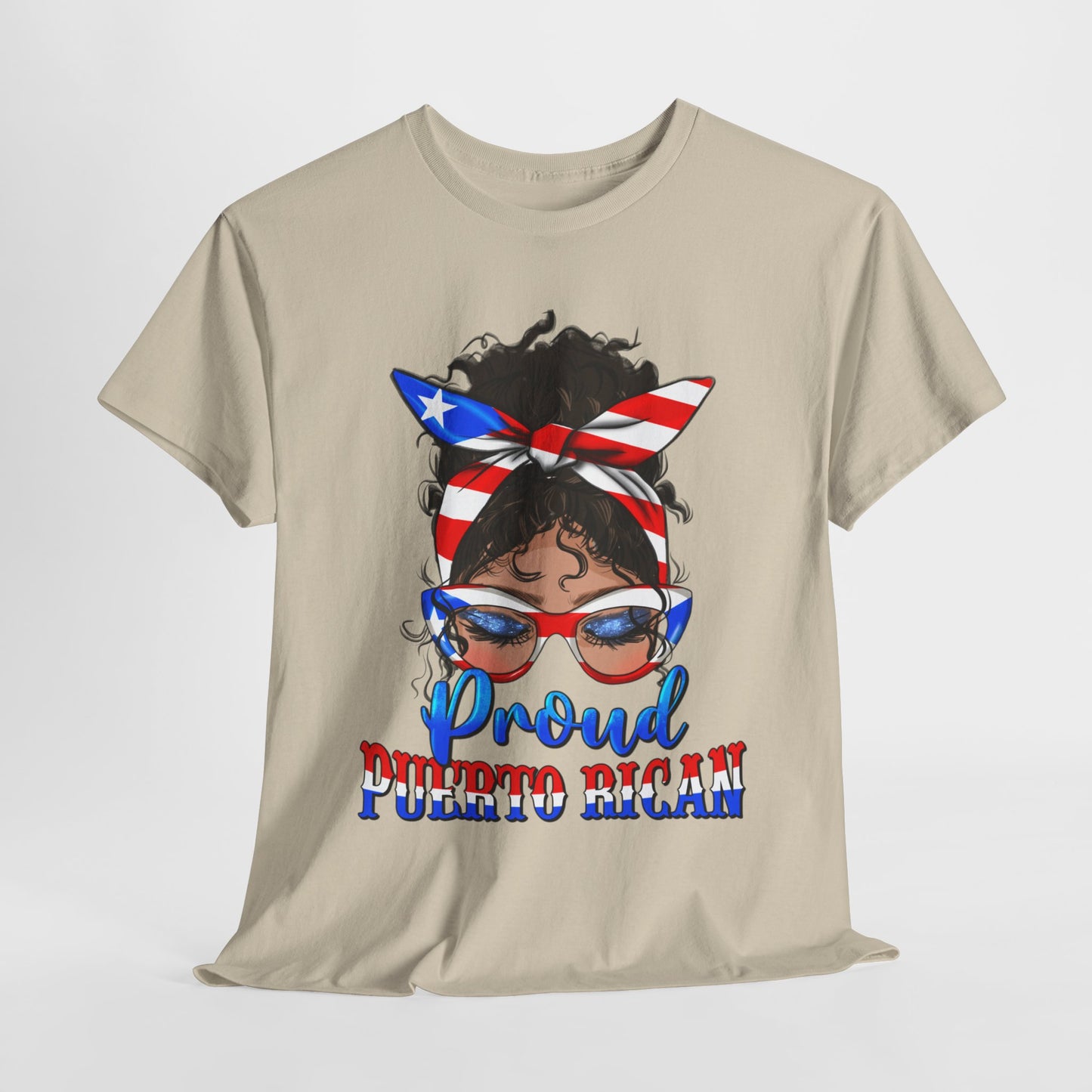 Unisex Heavy Cotton Tee - Proud Puerto Rican