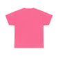 Unisex Heavy Cotton Tee - Flag breast cancer awareness