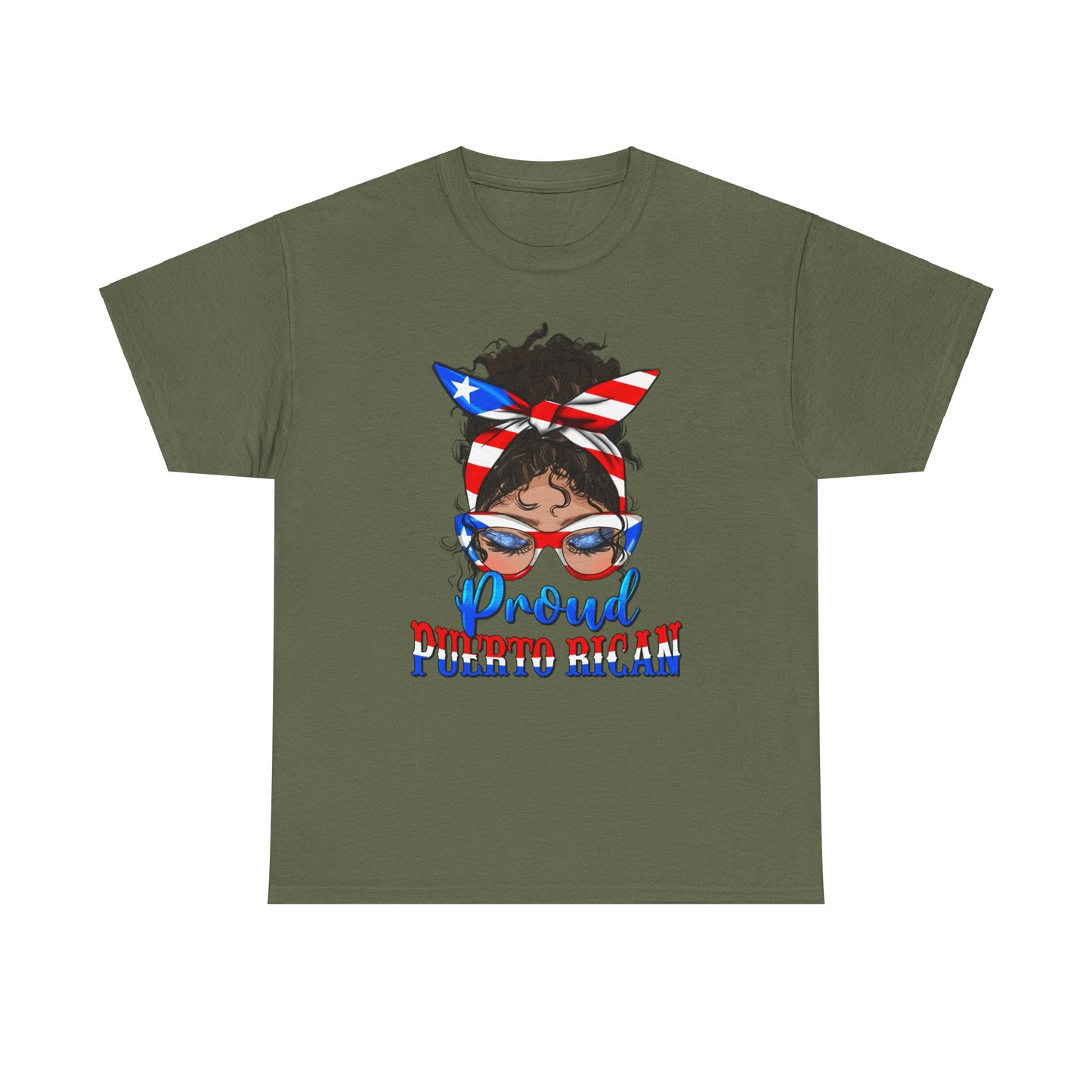 Unisex Heavy Cotton Tee - Proud Puerto Rican