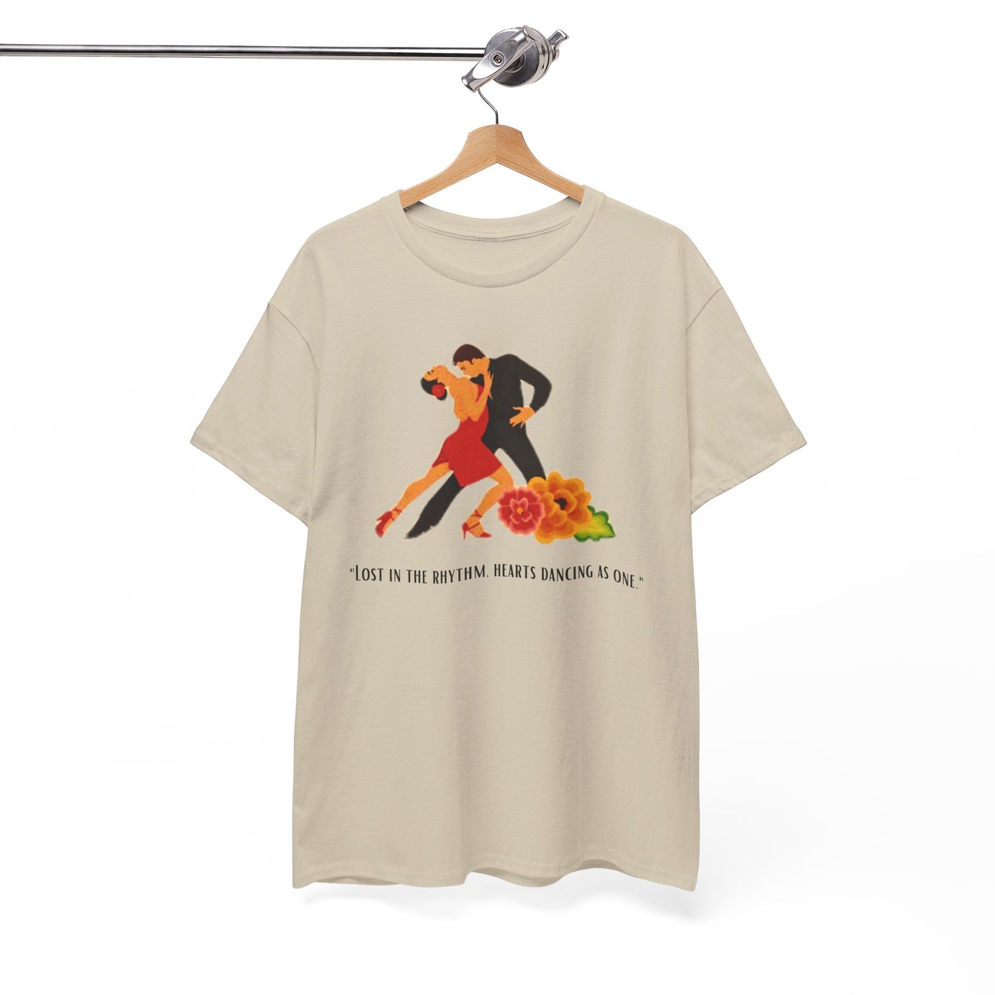 Unisex Heavy Cotton Tee - SALSA DANCING