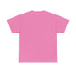 Unisex Heavy Cotton Tee - Flag breast cancer awareness