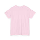 Unisex Heavy Cotton Tee - Flag breast cancer awareness