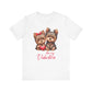 Be My Valentine Dog Lovers Tee - Cute Short Sleeve Shirt for Pet Owners