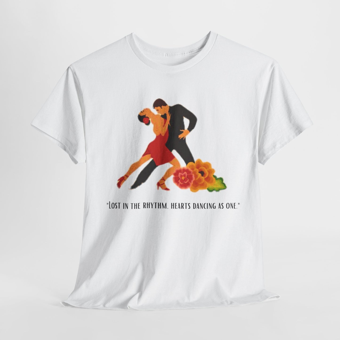 Unisex Heavy Cotton Tee - SALSA DANCING