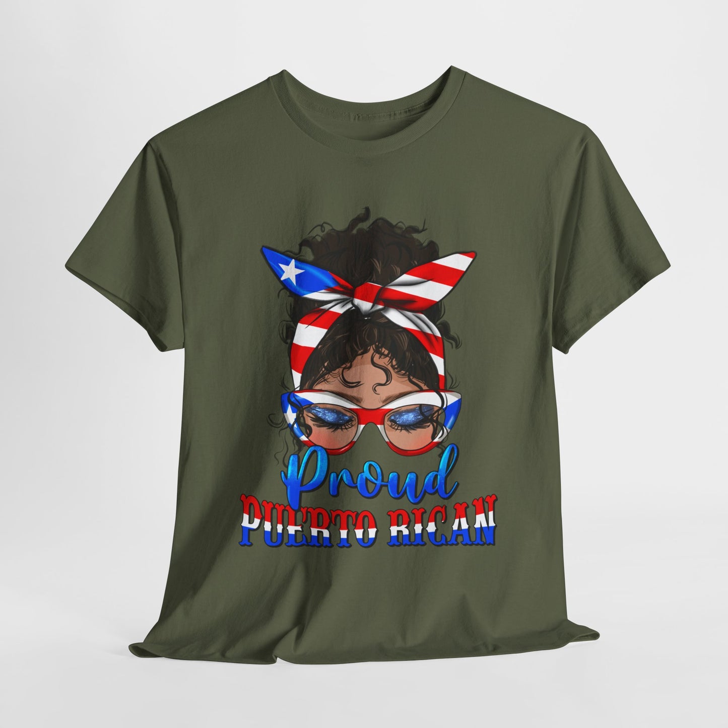 Unisex Heavy Cotton Tee - Proud Puerto Rican