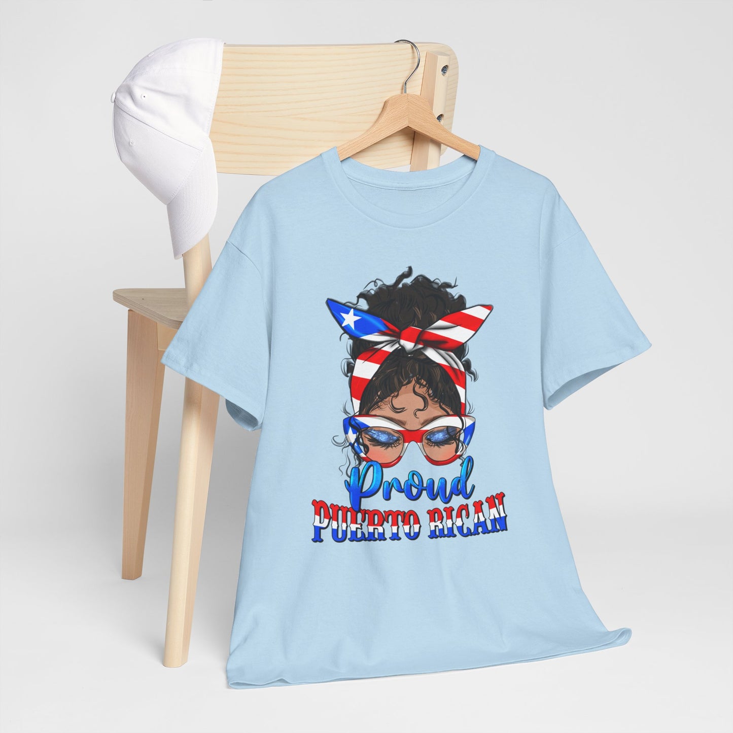 Unisex Heavy Cotton Tee - Proud Puerto Rican