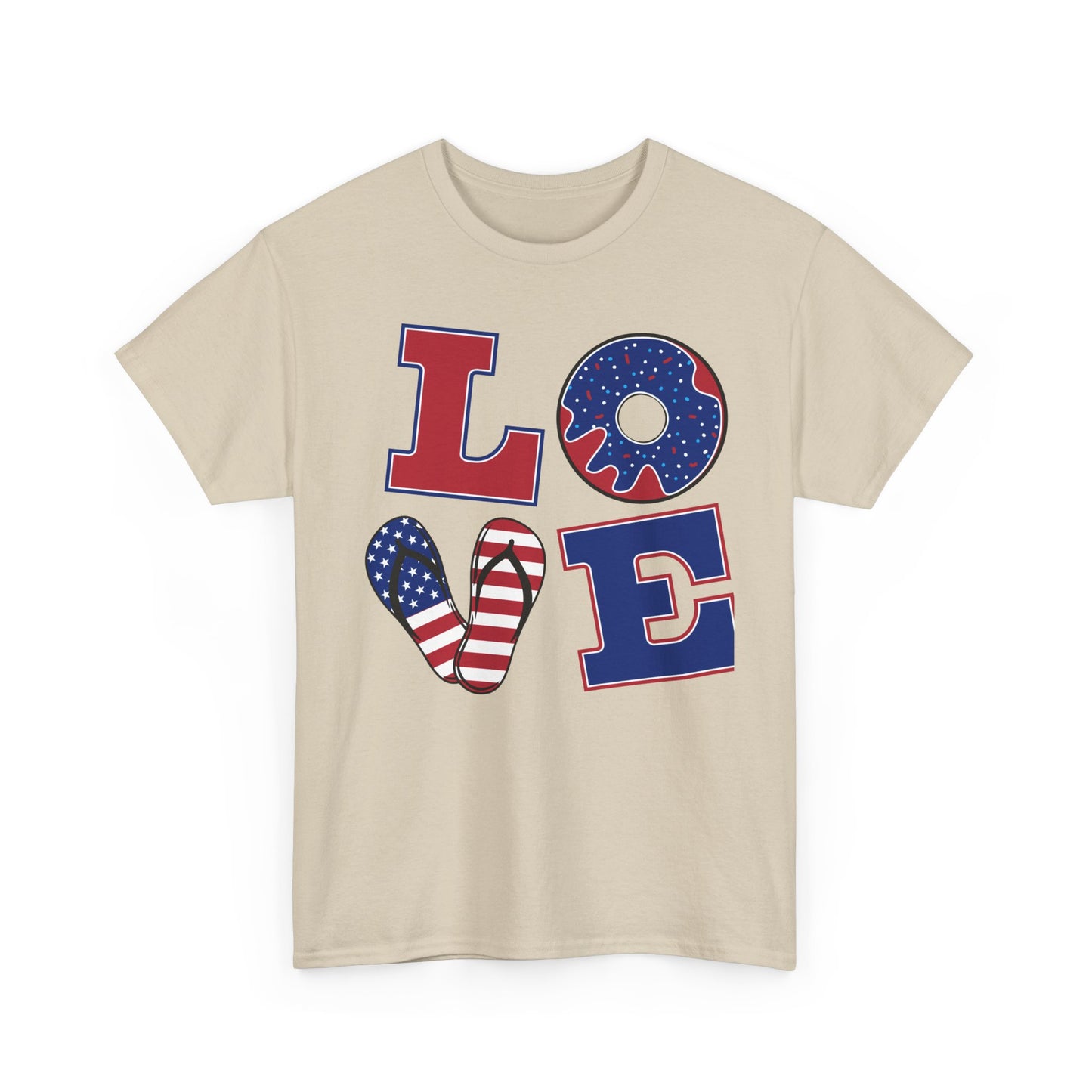 Unisex Heavy Cotton Tee - LOVE