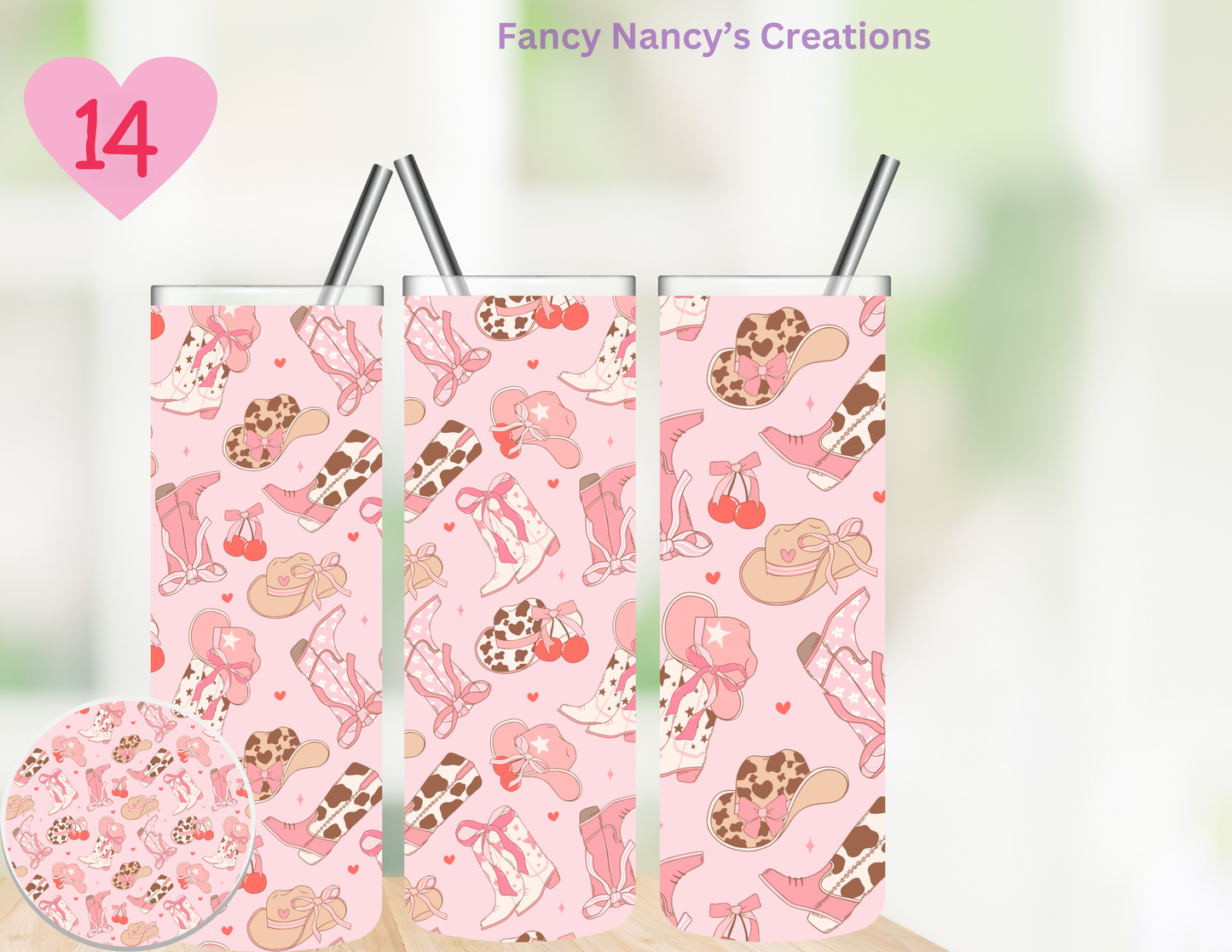 Sublimation Tumbler Collection – Pick Your Design by Number (20 oz) ✨ Fancy Nancy’s Limited Edition Drop