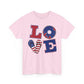 Unisex Heavy Cotton Tee - LOVE