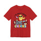 I'm Just Here for the Chicks Unisex Jersey Tee - Fun and Playful Graphic T-Shirt