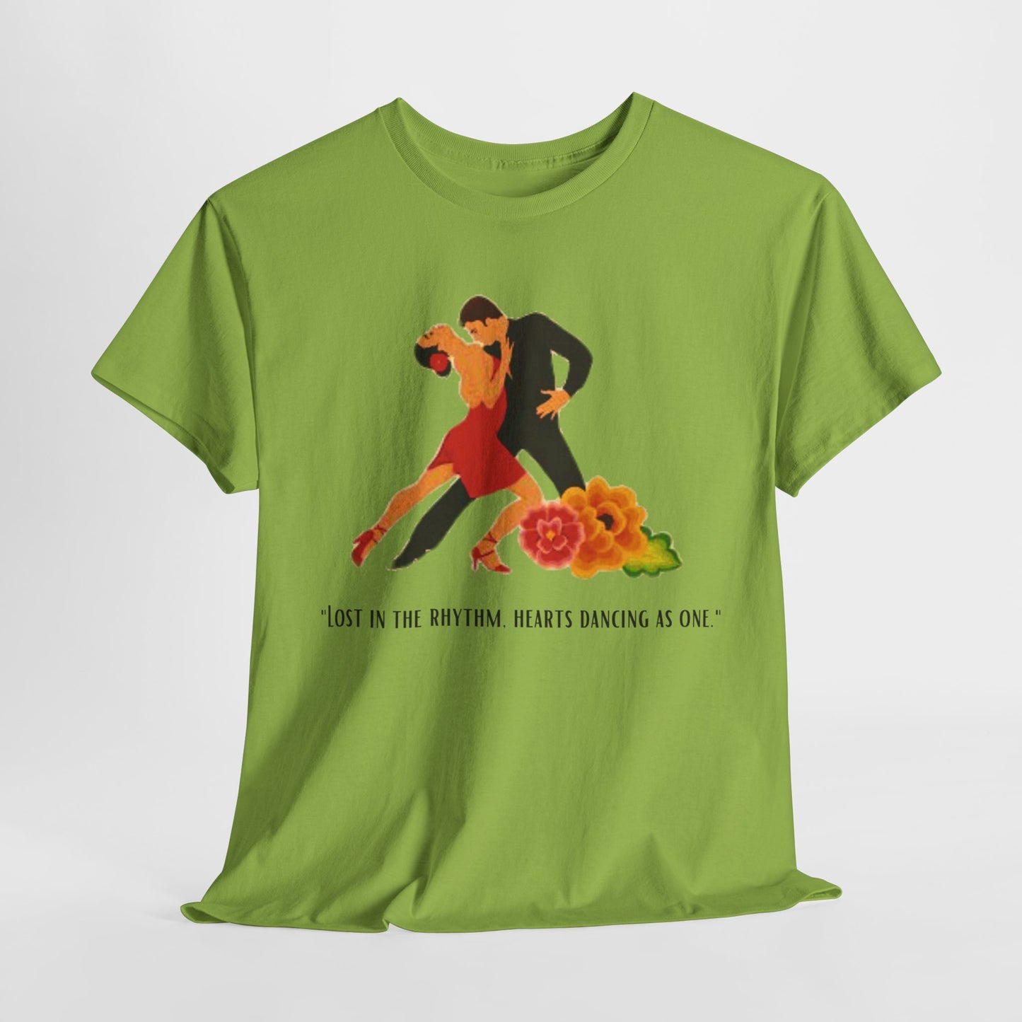 Unisex Heavy Cotton Tee - SALSA DANCING