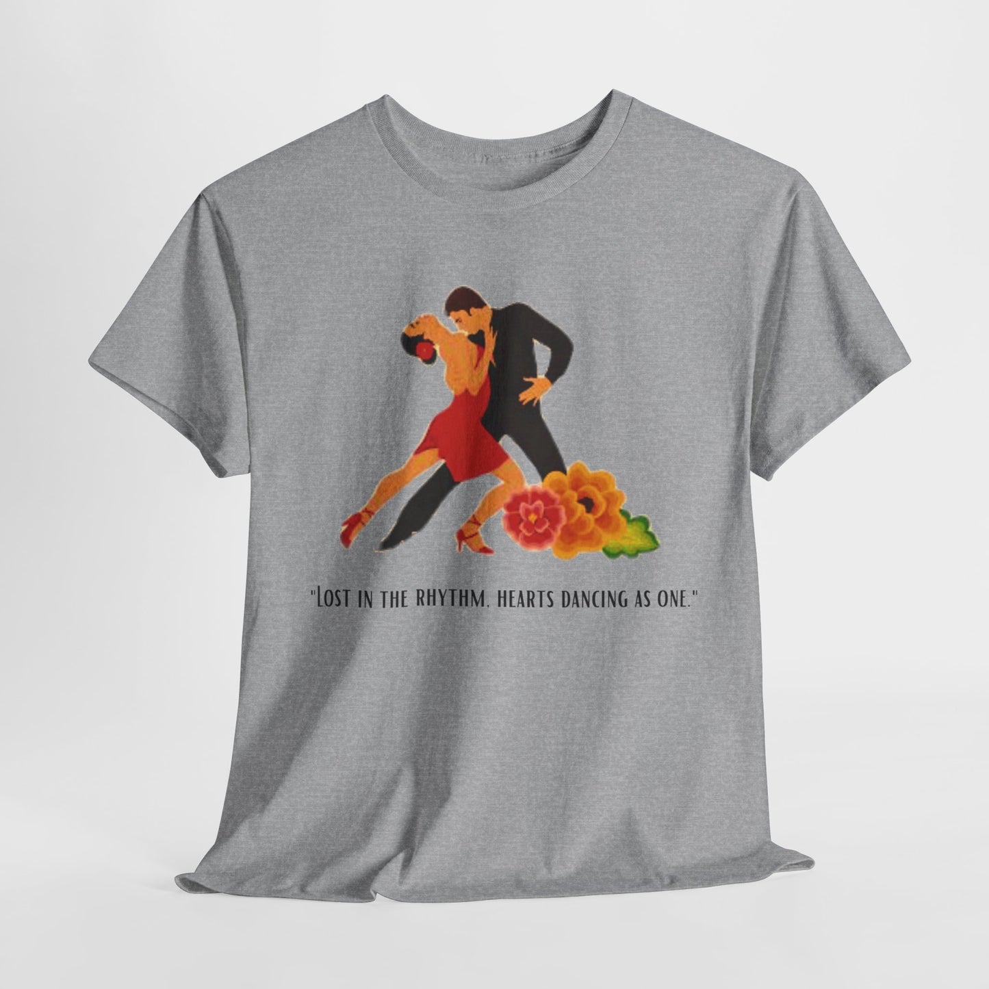 Unisex Heavy Cotton Tee - SALSA DANCING