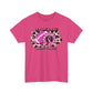 Unisex Heavy Cotton Tee - GO, FIGHT, TACKLE BREAST CANCER