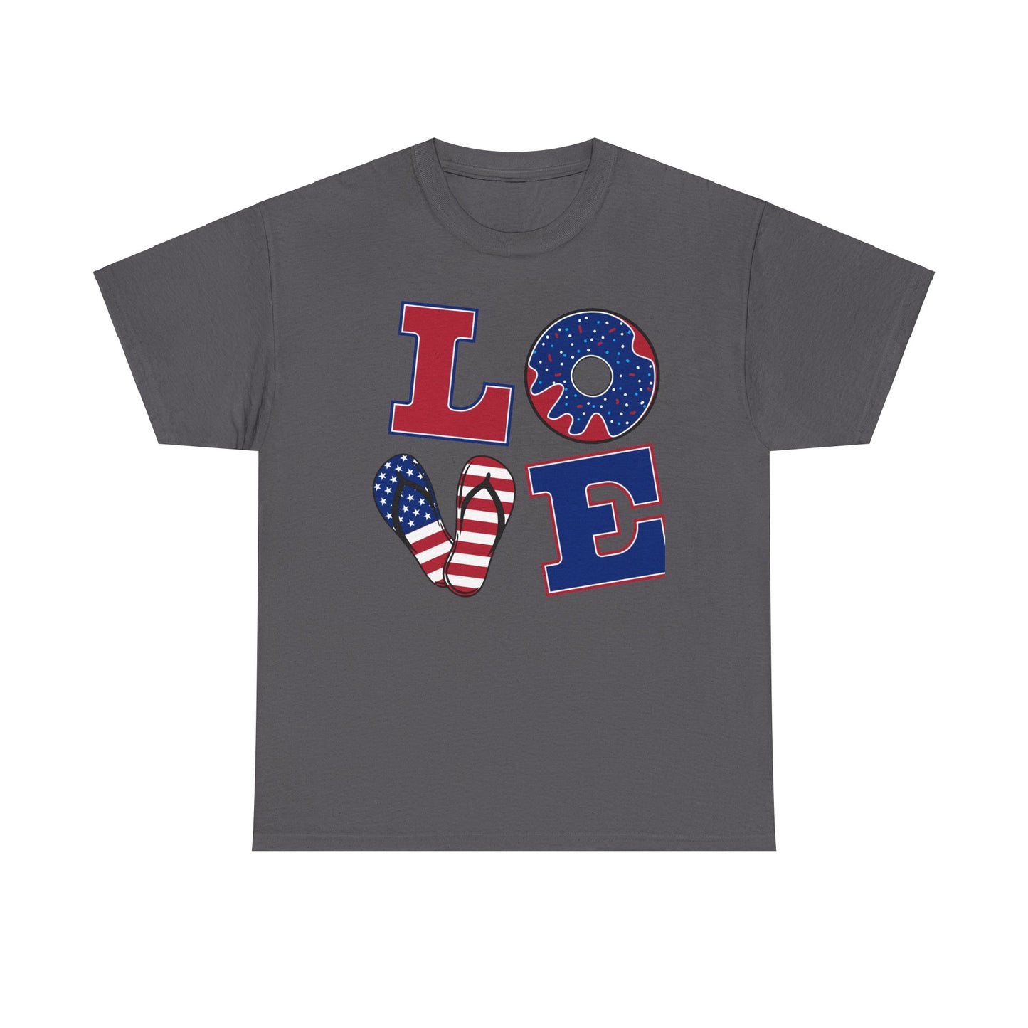 Unisex Heavy Cotton Tee - LOVE