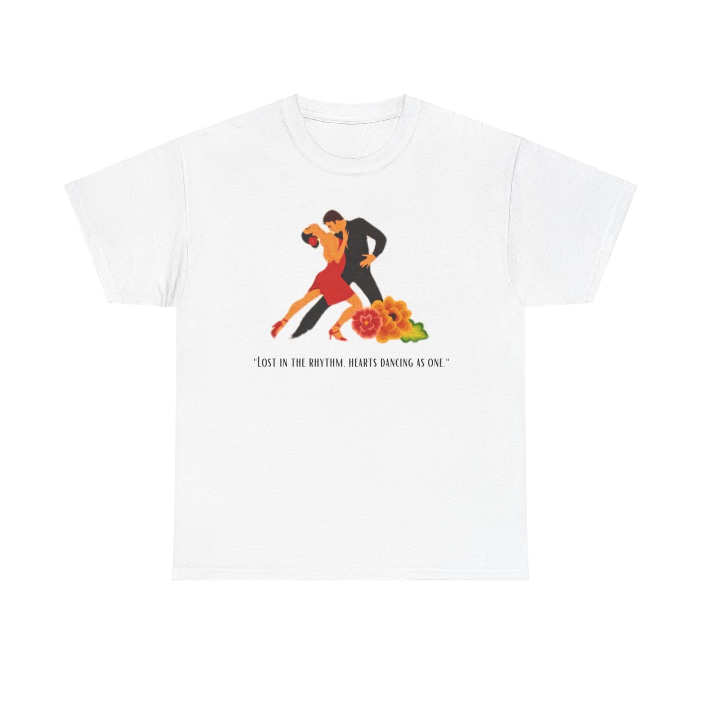 Unisex Heavy Cotton Tee - SALSA DANCING