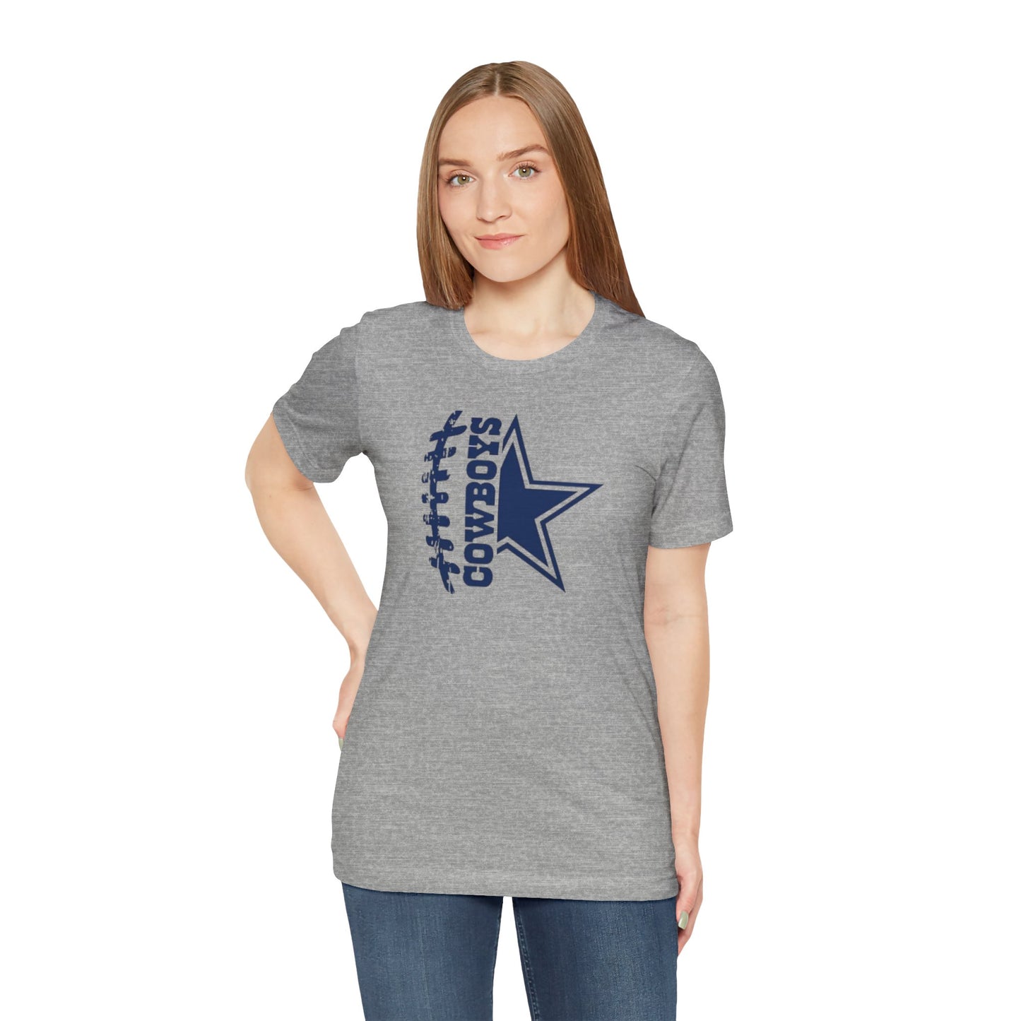 Unisex Jersey Short Sleeve Tee - cowboys