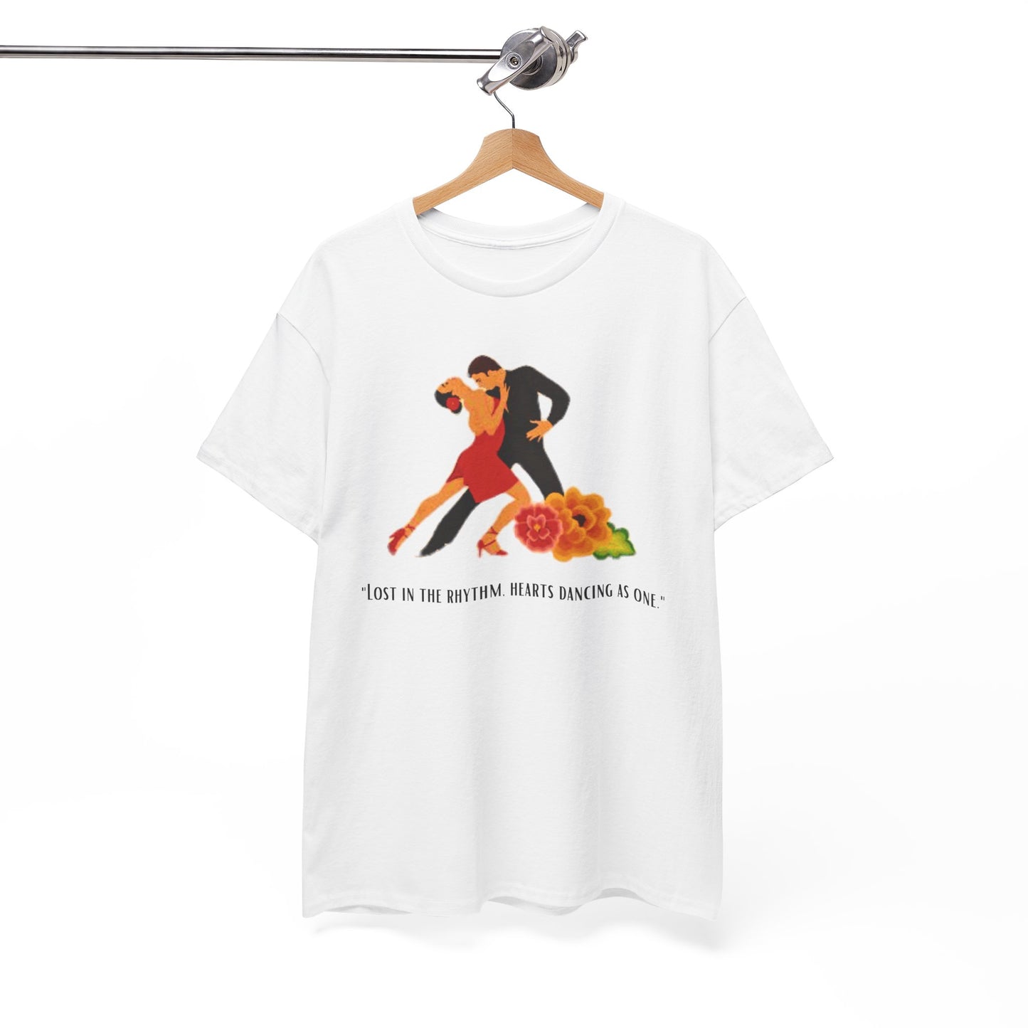 Unisex Heavy Cotton Tee - SALSA DANCING