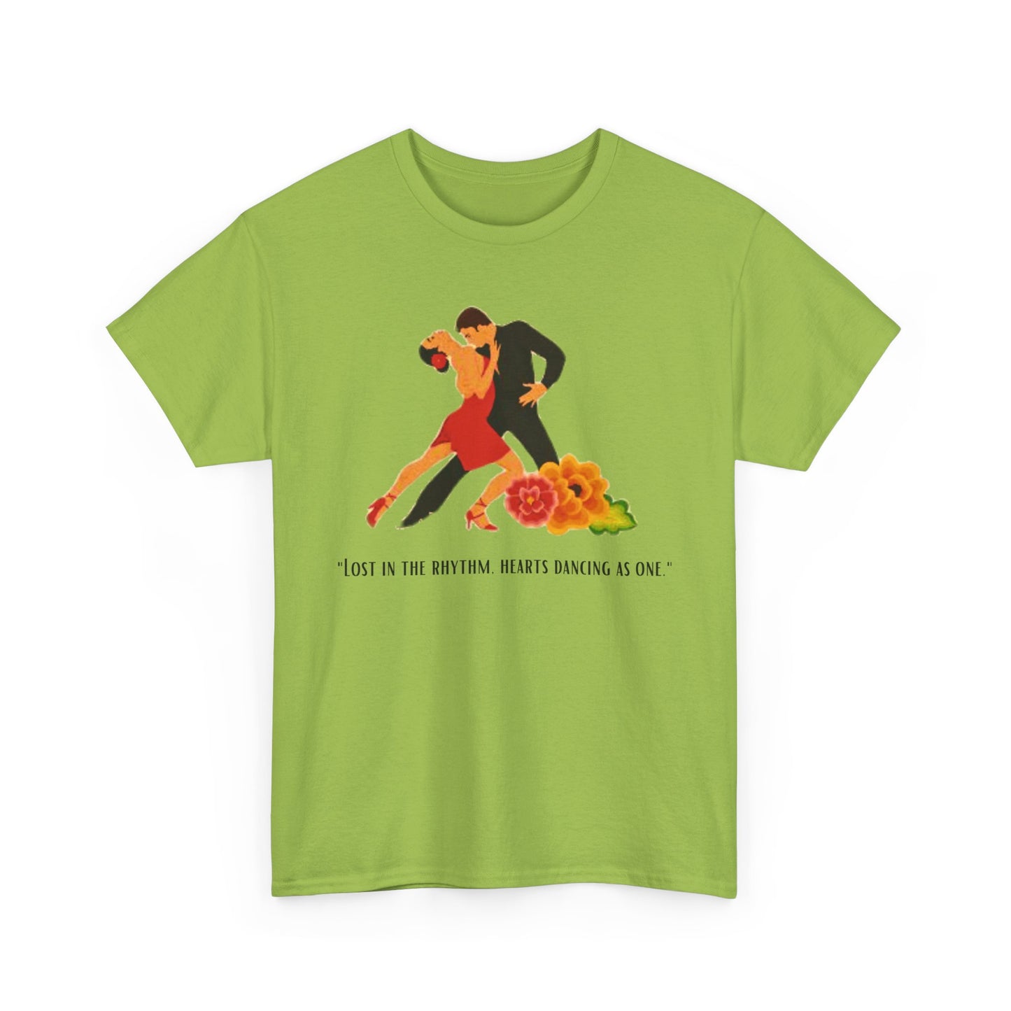 Unisex Heavy Cotton Tee - SALSA DANCING