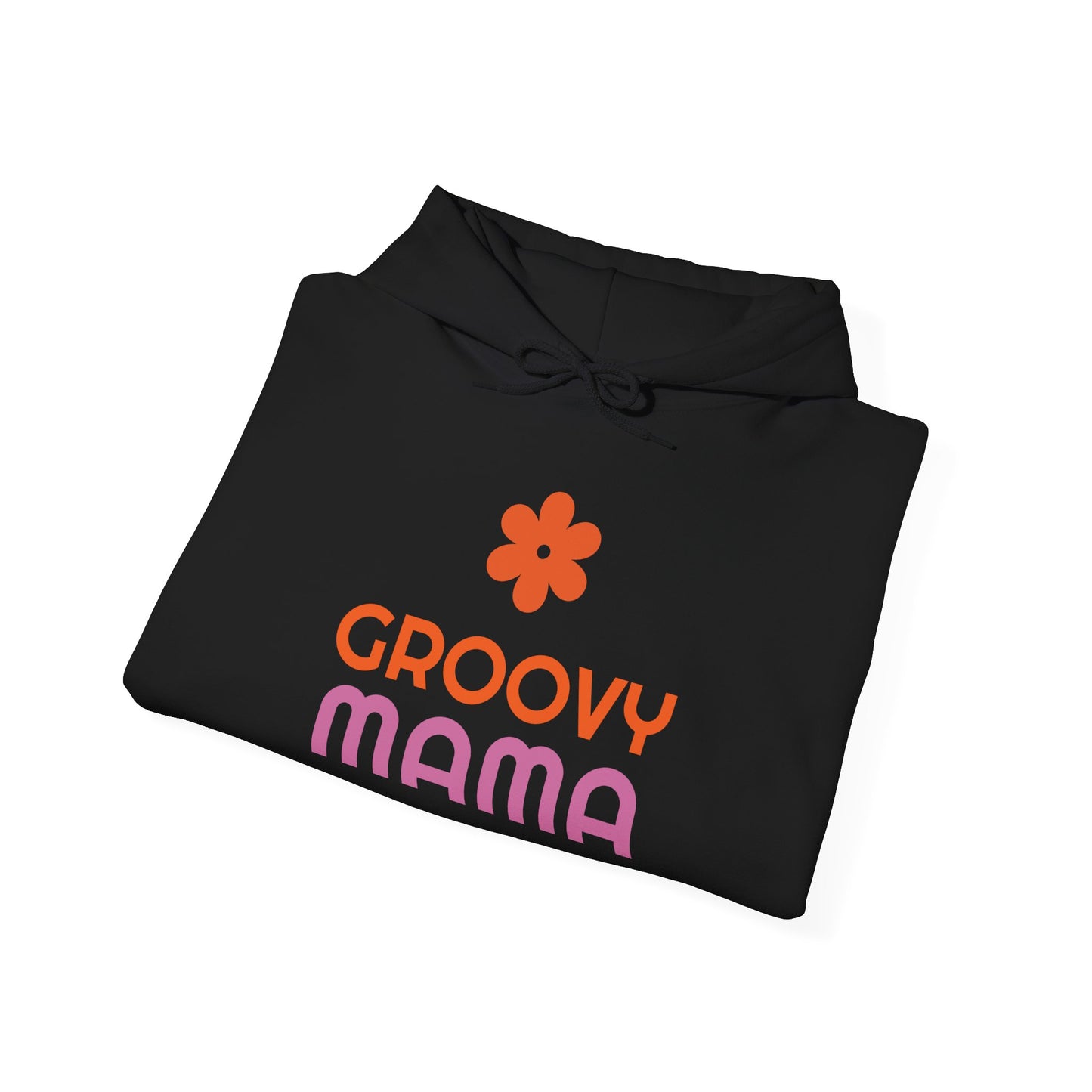 Unisex Heavy Blend™ Hooded Sweatshirt - Groovy MAMA