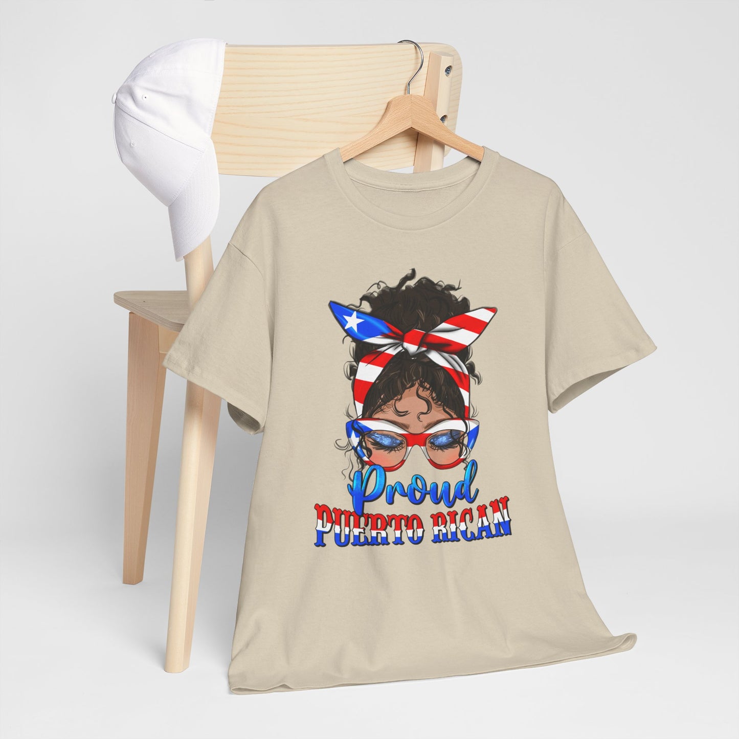 Unisex Heavy Cotton Tee - Proud Puerto Rican