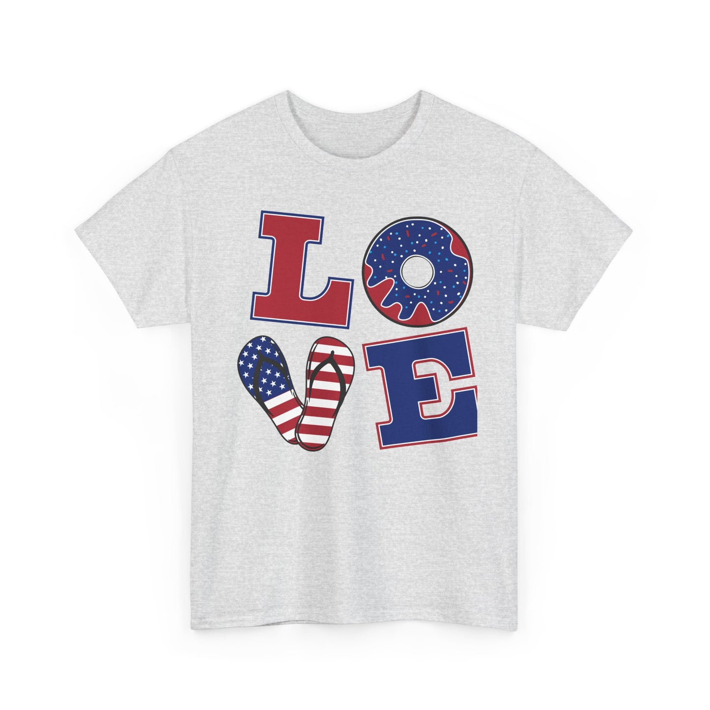 Unisex Heavy Cotton Tee - LOVE