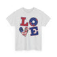 Unisex Heavy Cotton Tee - LOVE