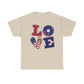 Unisex Heavy Cotton Tee - LOVE