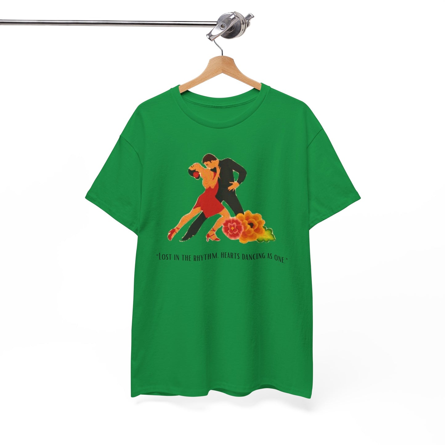 Unisex Heavy Cotton Tee - SALSA DANCING