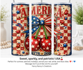 America 20 oz Sublimation Tumbler