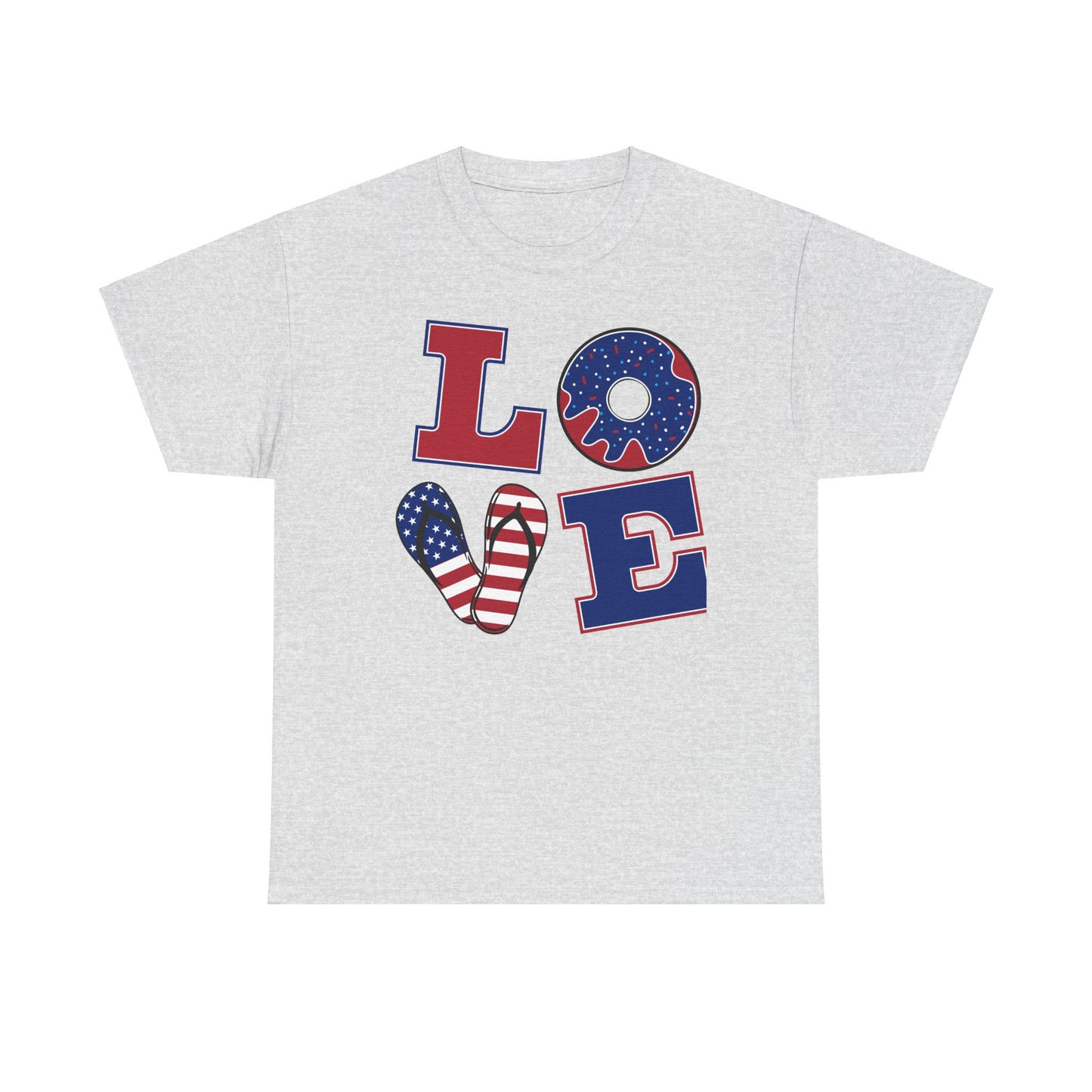 Unisex Heavy Cotton Tee - LOVE