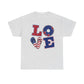 Unisex Heavy Cotton Tee - LOVE