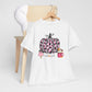 Unisex Heavy Cotton Tee- Hello Fall Pink Leopard Pumpkin