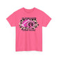 Unisex Heavy Cotton Tee - GO, FIGHT, TACKLE BREAST CANCER