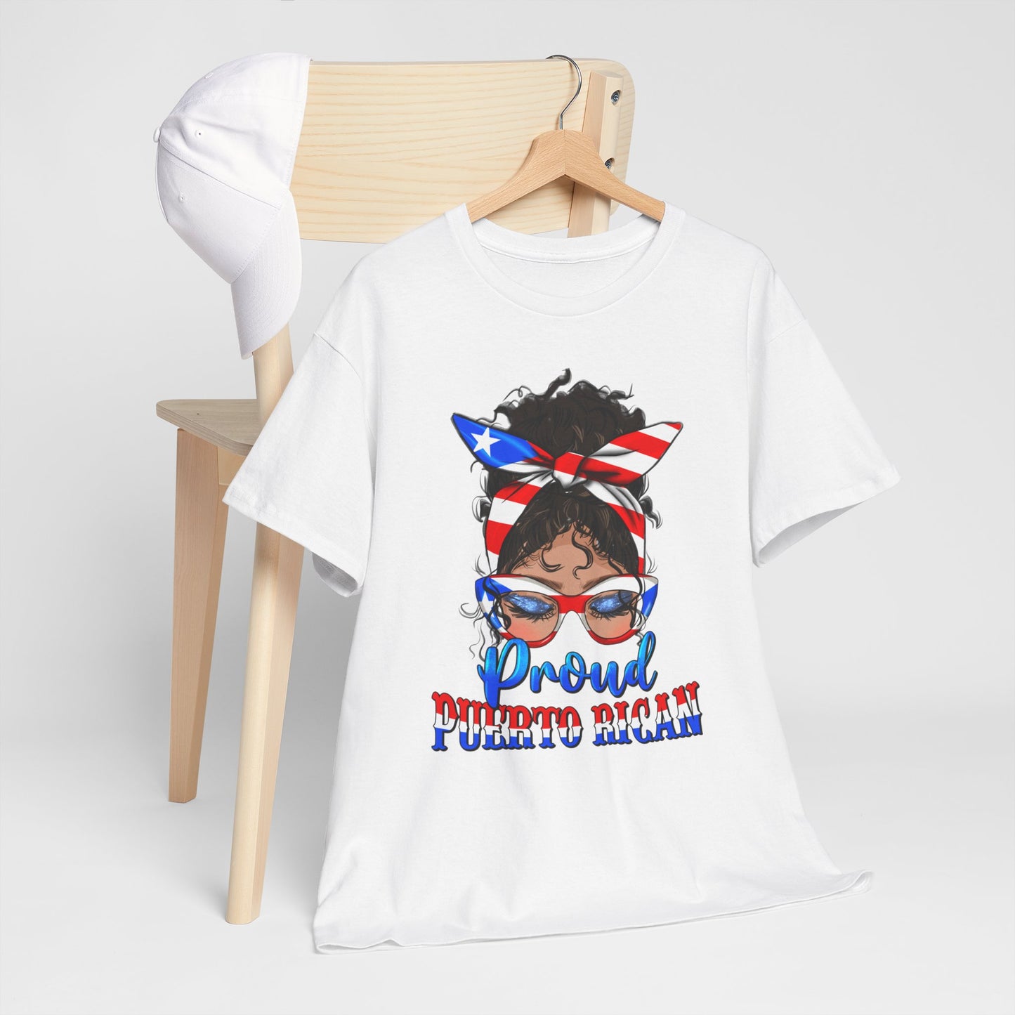 Unisex Heavy Cotton Tee - Proud Puerto Rican