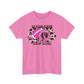 Unisex Heavy Cotton Tee - GO, FIGHT, TACKLE BREAST CANCER