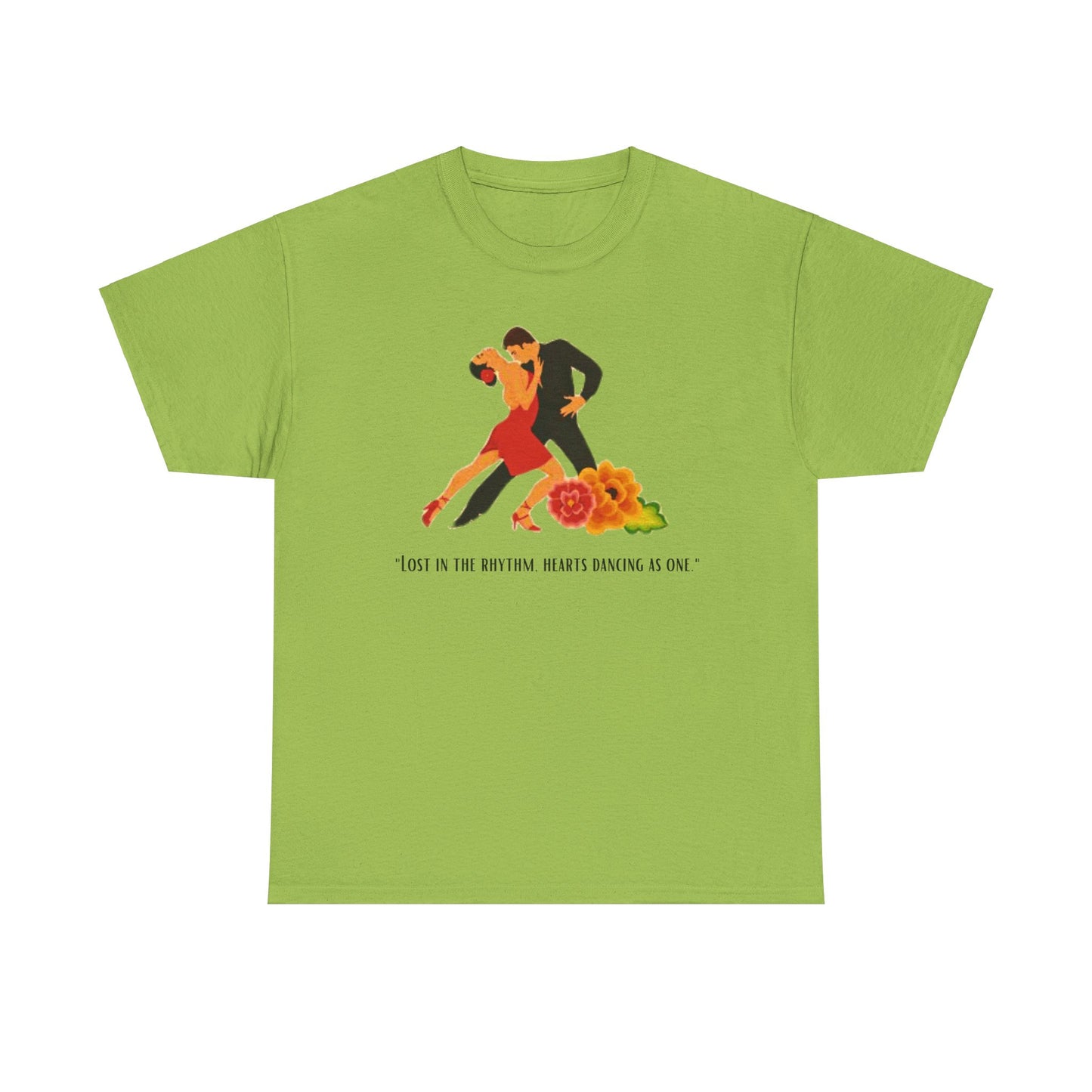 Unisex Heavy Cotton Tee - SALSA DANCING