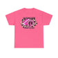 Unisex Heavy Cotton Tee - GO, FIGHT, TACKLE BREAST CANCER