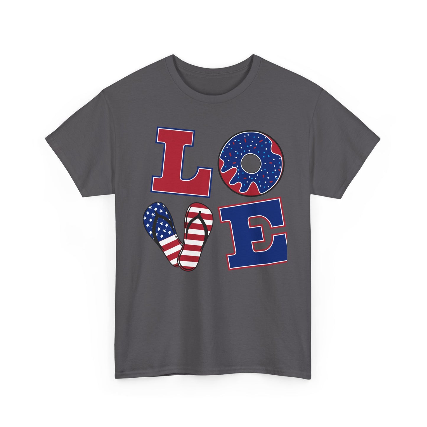 Unisex Heavy Cotton Tee - LOVE