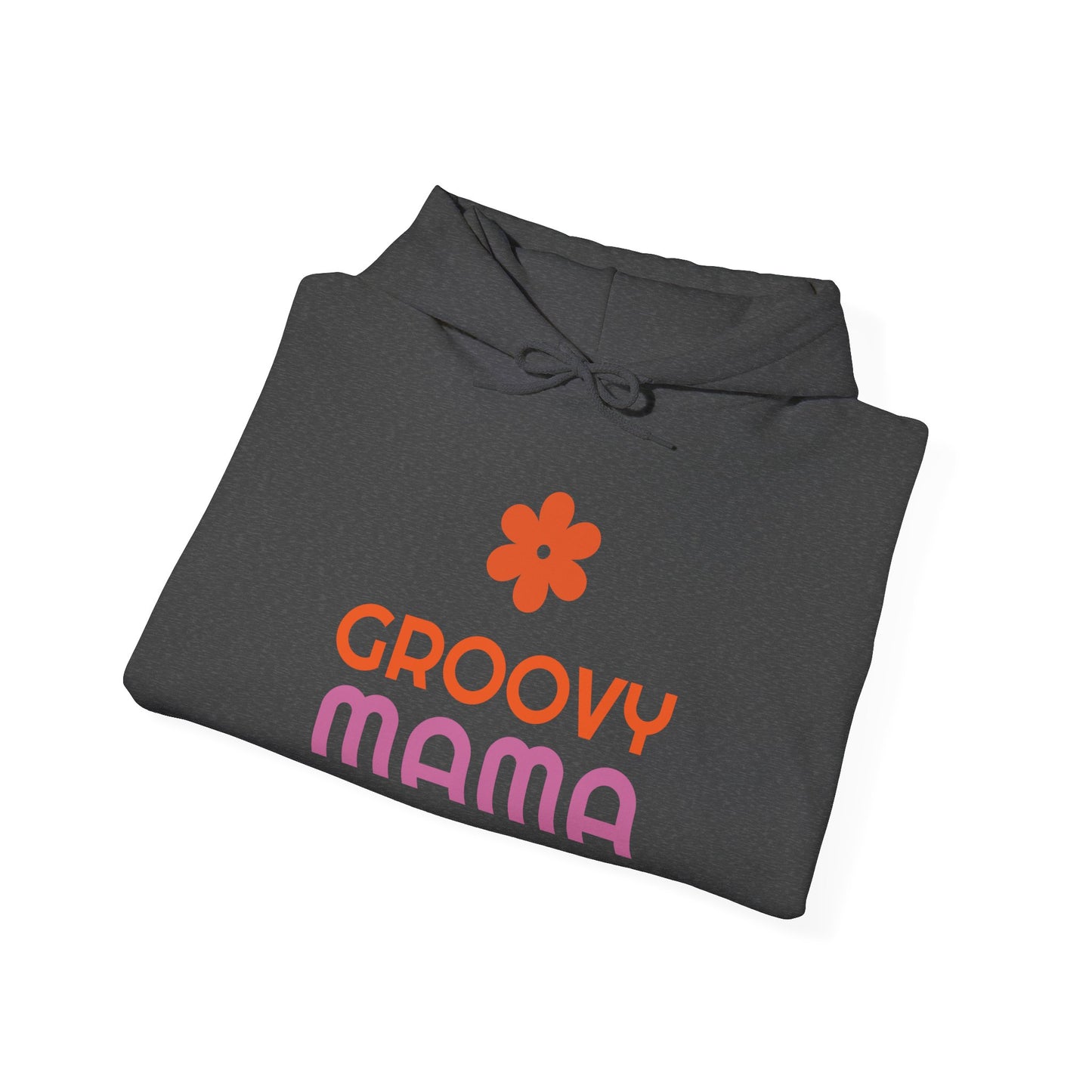 Unisex Heavy Blend™ Hooded Sweatshirt - Groovy MAMA