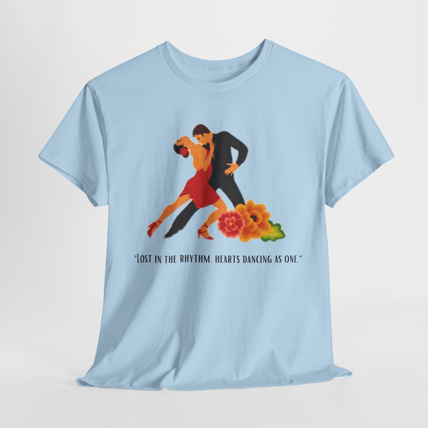 Unisex Heavy Cotton Tee - SALSA DANCING